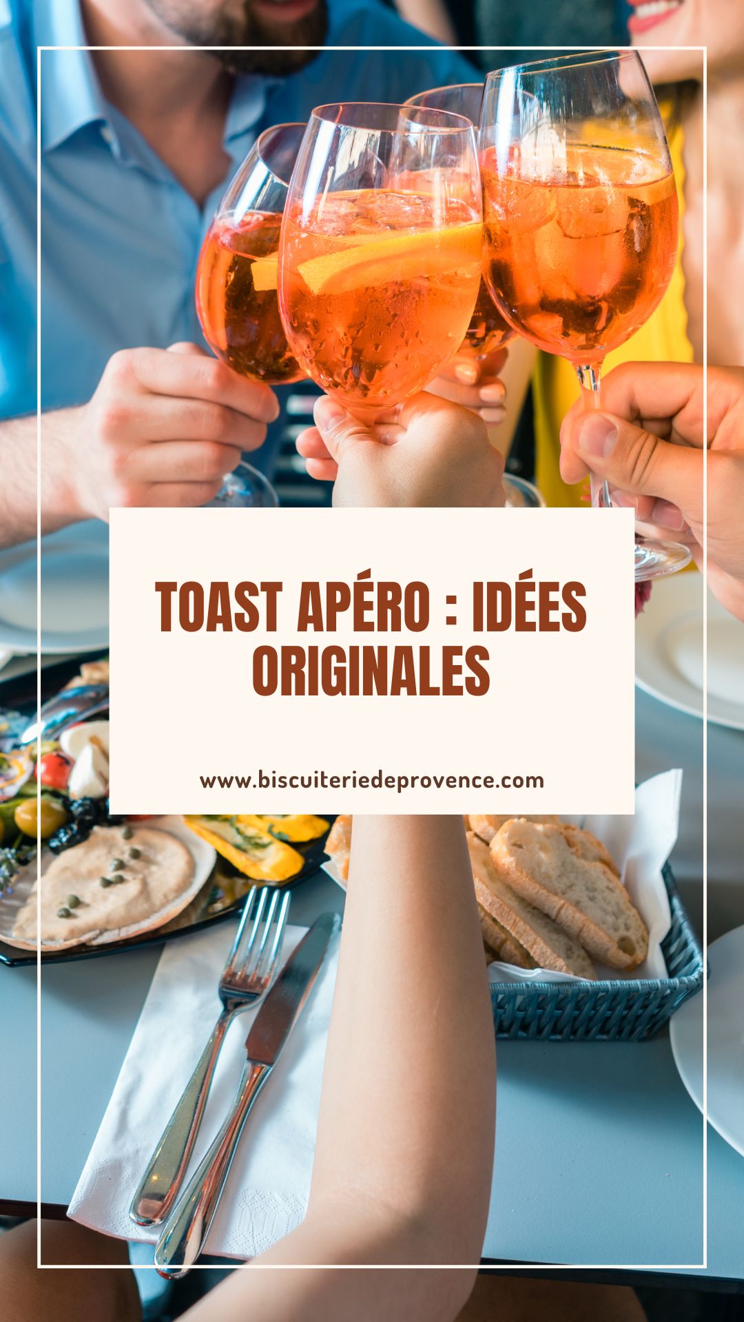 Toasts apéritifs originaux